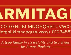 Armitage font