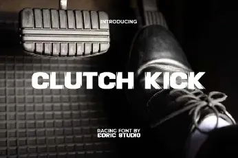 Clutch Kick font