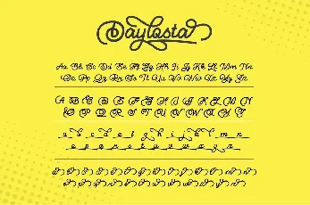 Daylosta Demo font