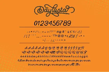 Daylosta Demo font