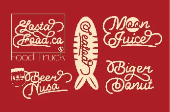 Daylosta Demo font