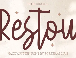 Restou font