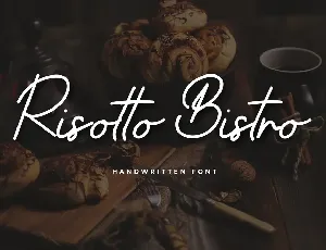 Risotto Bistro font