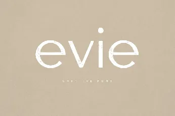 Evie font