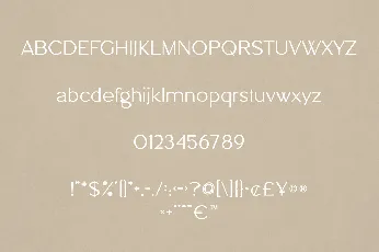 Evie font