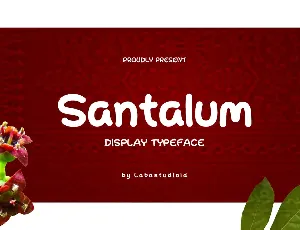 Santalum font