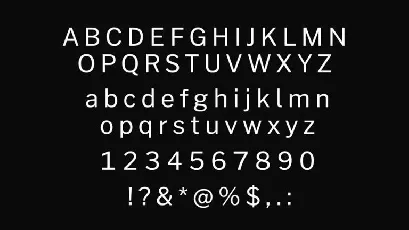 Morrison Family font