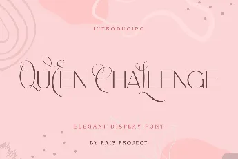 Queen Challenge font