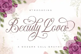 Beauty Lova font