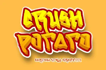 Crush Potato font