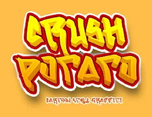 Crush Potato font