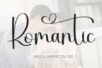 Romantic Calligraphy font