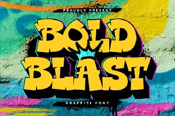 Bold Blast font