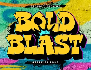 Bold Blast font