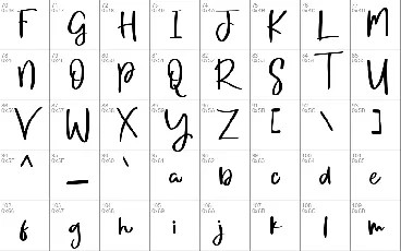 Harmoni Cinta font