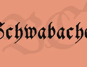 Schwabacher font