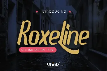 Roxeline font