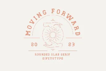 Moving Forward font