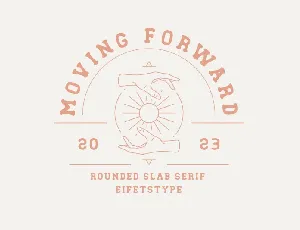 Moving Forward font