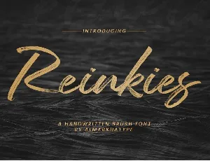 Reinkies font