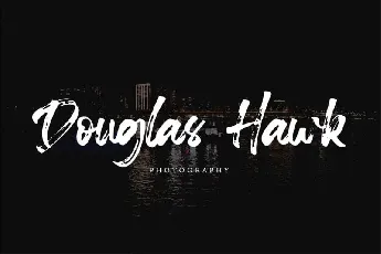 Bougher Brush font