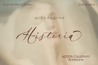 Histeria Typeface font