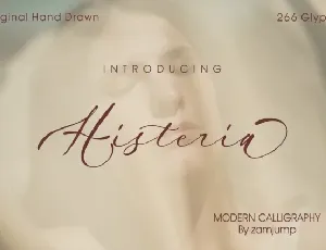 Histeria Typeface font