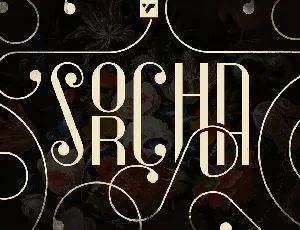 Sorcha Demo font