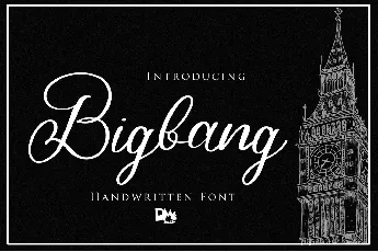 Bigbang font