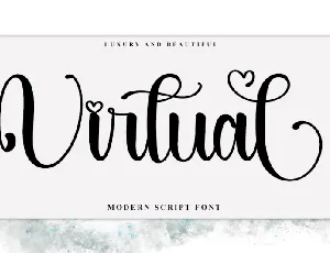 Virtual font