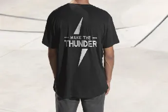 Lightning Struck font