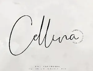 Cellina font