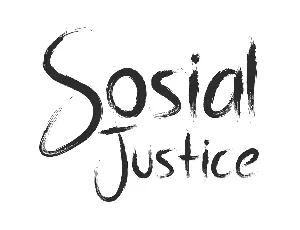 Sosial Justice font