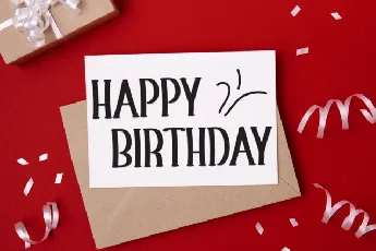 Happy Holidays Display font