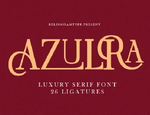 Azulra font