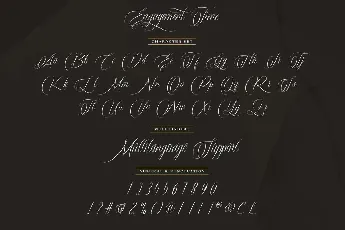 Engagement Time font