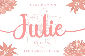 Julie font