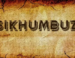 Isikhumbuzi font