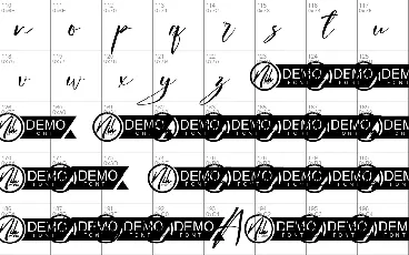 Hillsborough Demo font