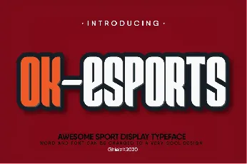 Ok-Esport font