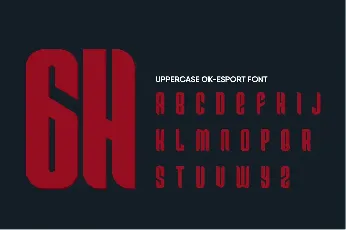 Ok-Esport font