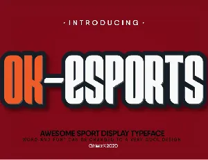 Ok-Esport font