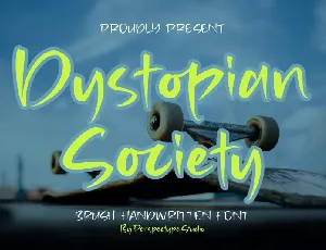 Dystopian Society font