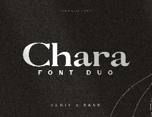 Chara Duo font