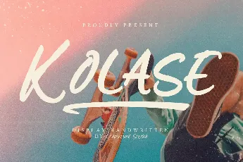 Kolase font