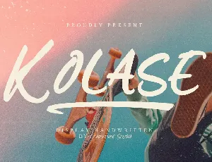 Kolase font