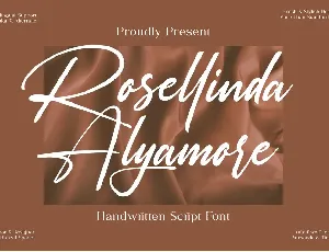 Rosellinda Alyamore font