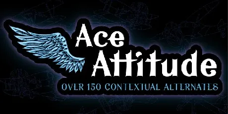 Ace Attitude Demo font