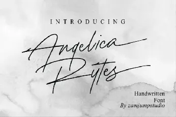 Angelica Rytes font