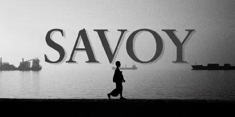 Savoy font